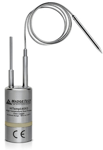 [HiTemp140X2-TD-PT-1 / 900281-00] High Temperature Dual Probe Data Logger (2" transitional diameter, 24" bulbo 1")