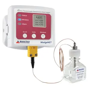 [VTMS-GB-30 / 901858-00] Vaccine Temperature Monitoring System with Glycol bottle and type K Thermocouple (30ml)
