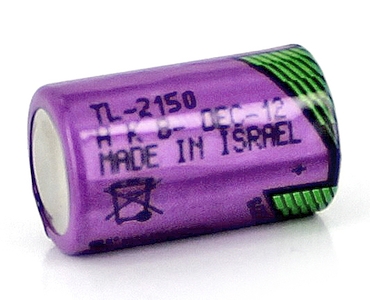 [TL-2150/S / 901745-00] 3.6 Volt, Lithium Battery, 1/2 AA, Pressure Contact, -40 °C to +80 °C