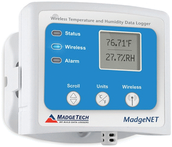 [RFRHTemp2000A / 901423-00] Wireless Temperature/Humidity Data Logger with LCD