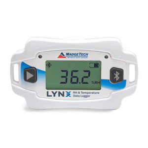 [LynxPro-RH / 902374-00] Bluetooth Enabled Temperature and Humidity Data Logger with LCD